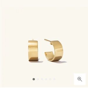 Mejuri Daily Mini Hoops (Gold Vermeil) NWOT